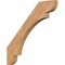 Ekena Millwork 3 1/2"W x 38"D x 38"H Olympic Smooth Knee Brace, Western Red Cedar BRC04X38X38OLY00SWR - alternate 1